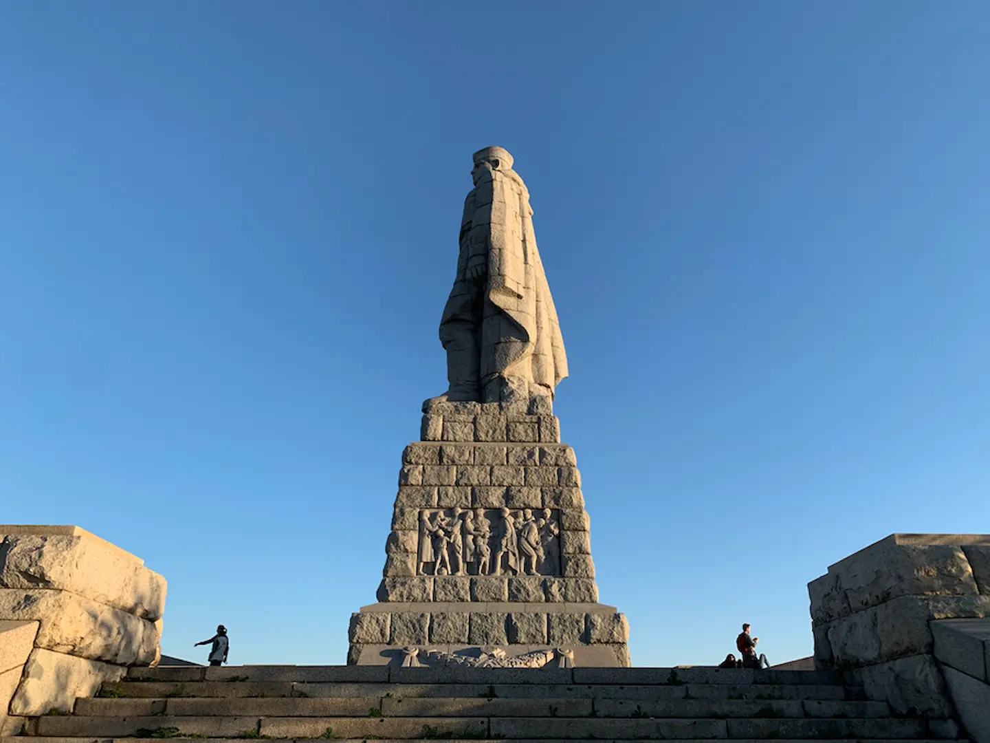 BULGARIE-PLOVDIV-STATUE