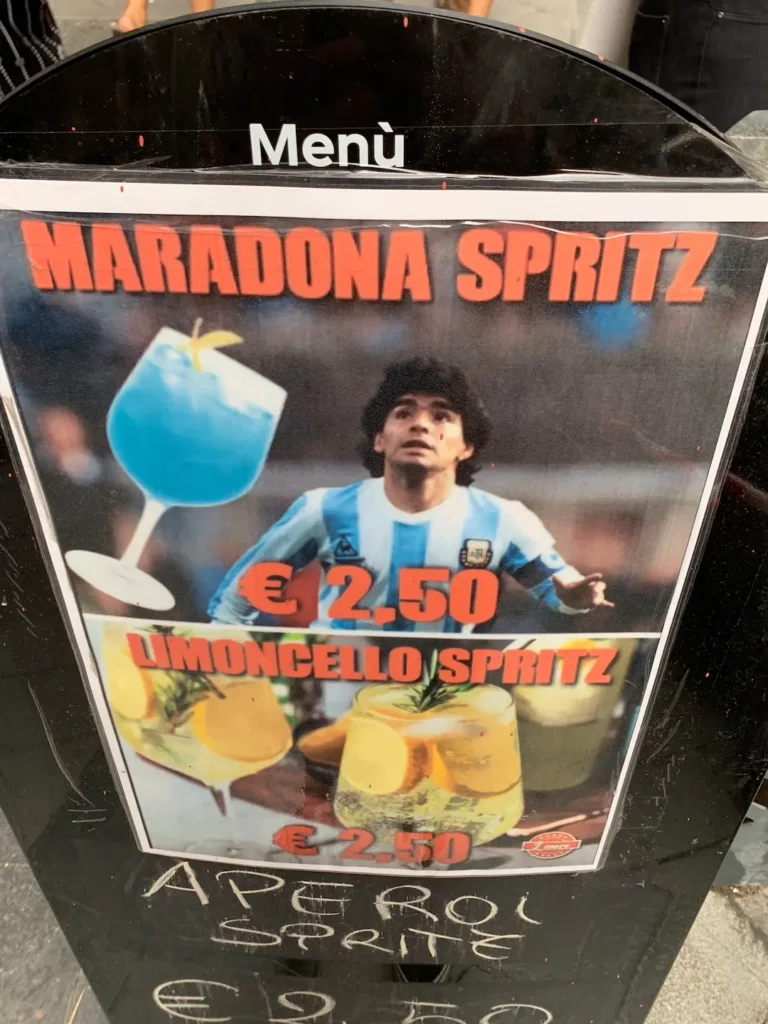 ITALIE NAPLES MARADONA