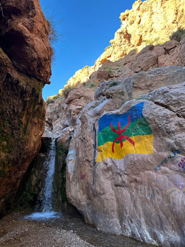 2 jours pour découvrir la Vallée du Dadès 7 VALLEE DADES CASCADE MAROC