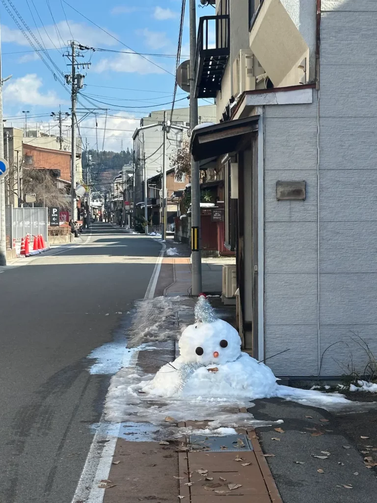JAPON TAKAYAMA SNOW